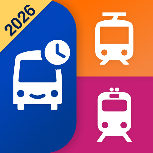 New Jersey Train & Bus Times icon