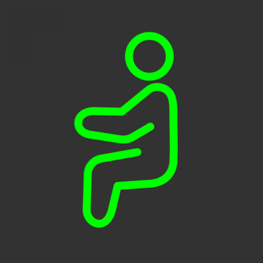 Posture reminder assistant icon
