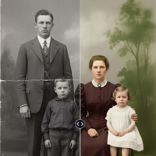 AI Photo Restore With Music icon