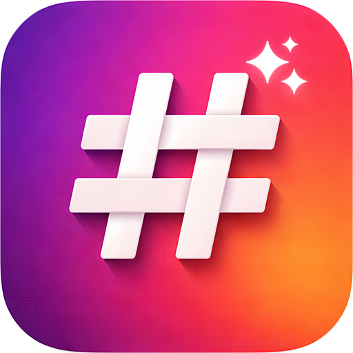 AI Caption & Hashtag Generator icon