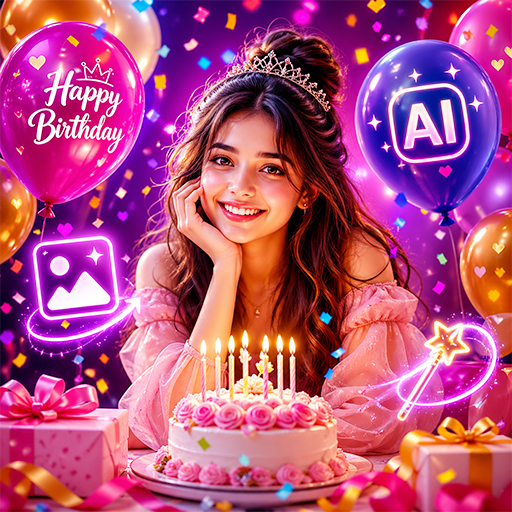 Birthday Ai Prompt Generator icon