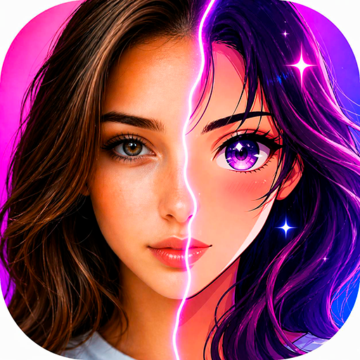 AI Anime filter photo icon