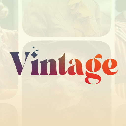 Vintage AI Photo Generator 90s icon