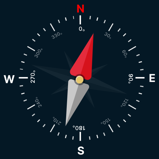 Compass: North & Qibla Finder icon