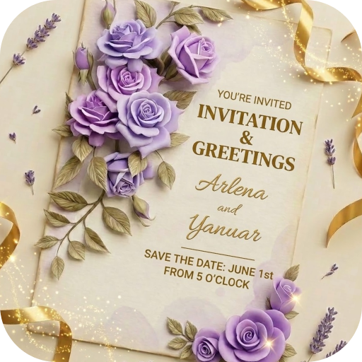 AI Invitation Card Maker icon