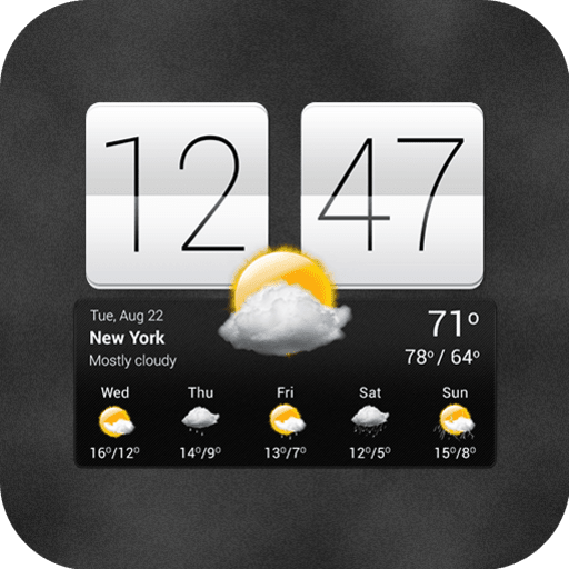 Sense V2 Flip Clock & Weather icon