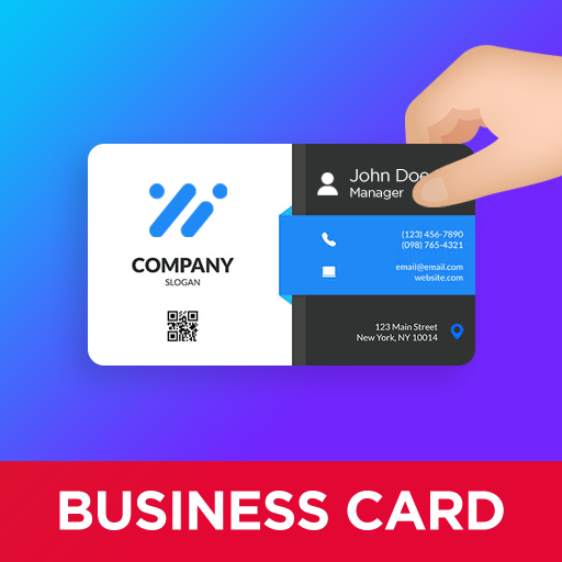Business Card Maker: Logo & QR icon