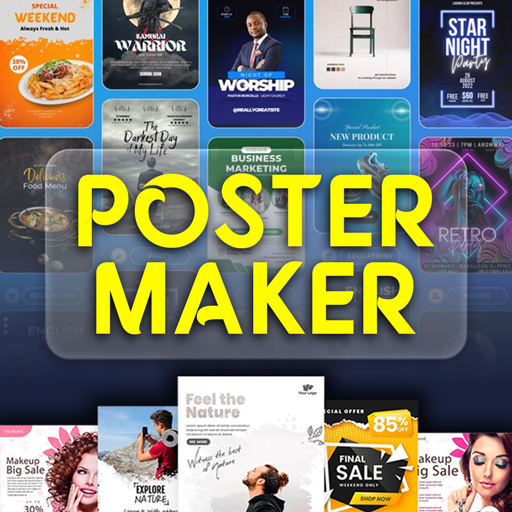 Poster Maker Flyer Festival Ad icon