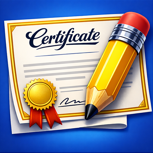 Certificate Maker & Designer icon