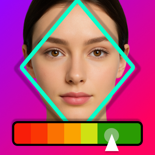 Face Shape - Face Rating, Hair icon