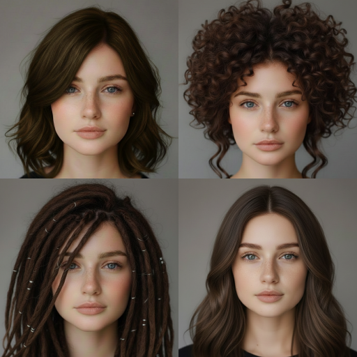 Hairstyle Try On – Hair Color icon