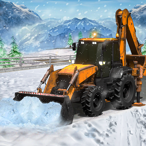 Heavy Snow Excavator Crane icon