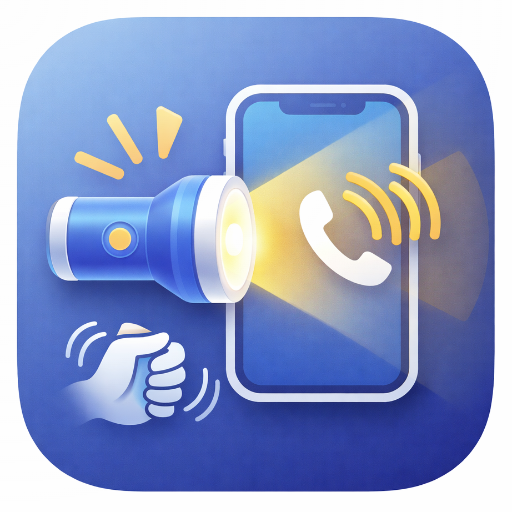 Flashlight Torch Light & Alert icon