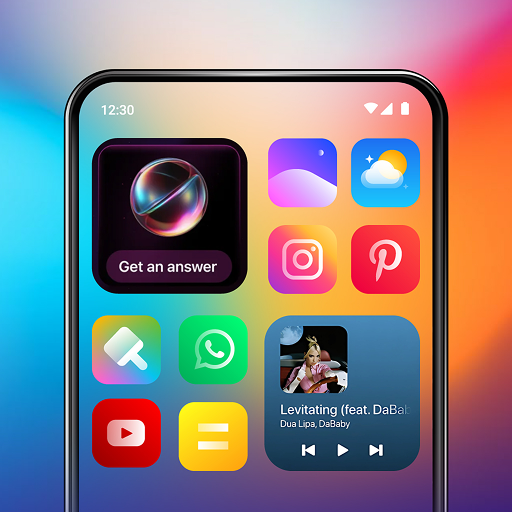 Launcher OS Theme: Icon widget icon
