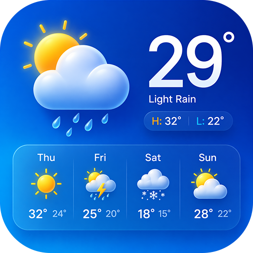 Weather: Live Forecast & Radar icon