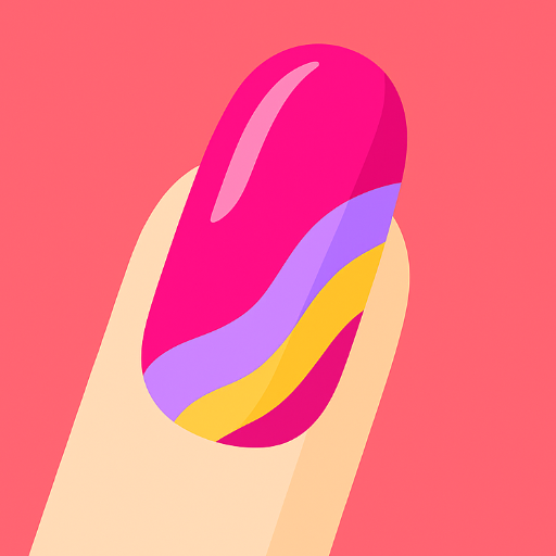Nail Art Salon: NailFit AI icon