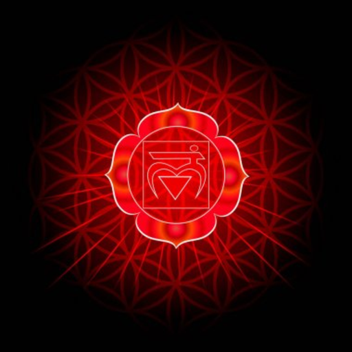 Om Root Chakra healing icon