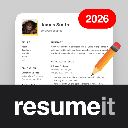 ResumeIT : AI CV Maker App icon