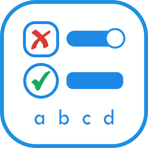Test - Create quizzes icon