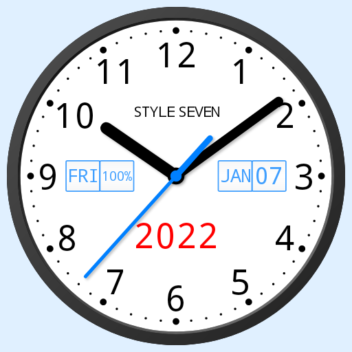 Light Analog Clock-7 icon