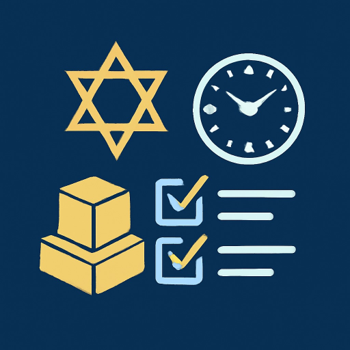 Zmanim Checklist icon