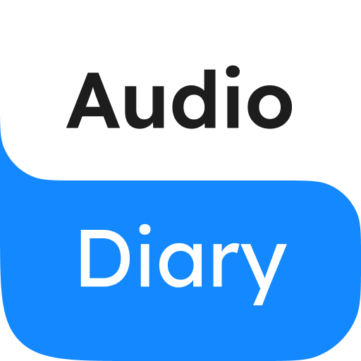 Audio Diary: A simple journal icon