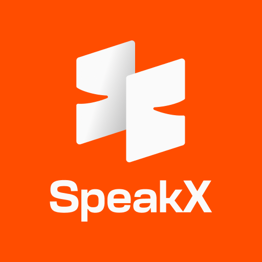 SpeakX: English Listening App icon